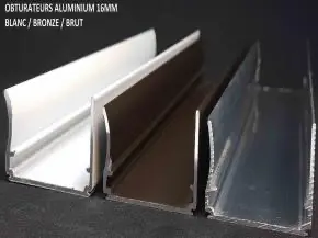 Obturateurs pour plaques polycarbonate alvéolaire 16mm